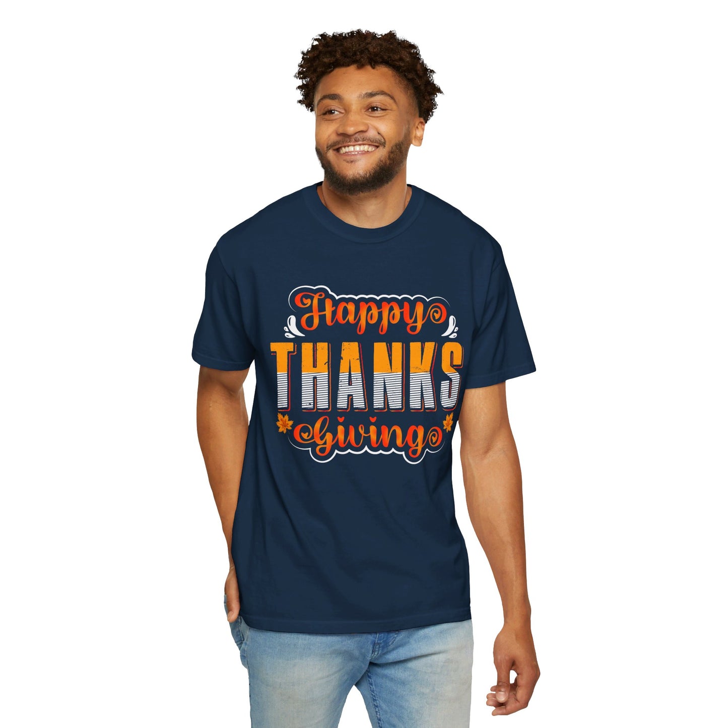 Happy Thanksgiving | Unisex Garment-Dyed T-shirt