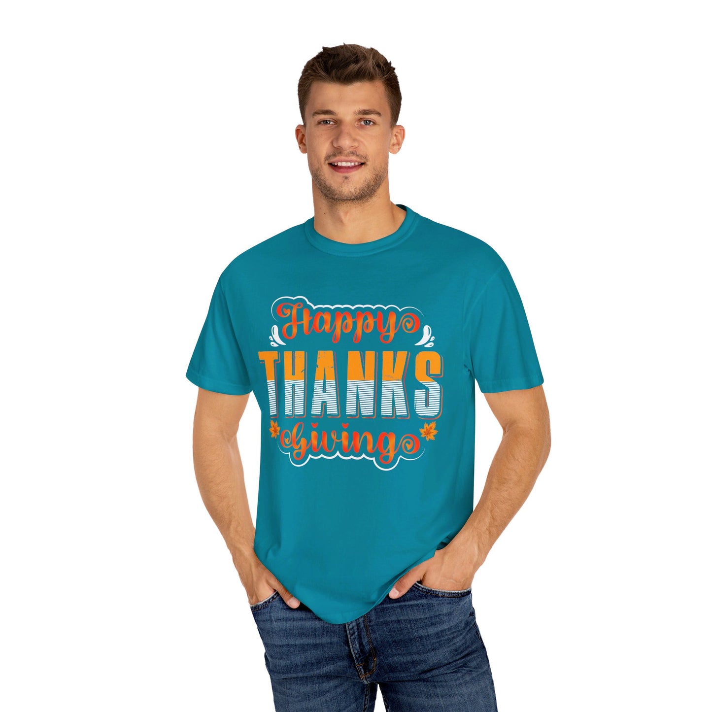 Happy Thanksgiving | Unisex Garment-Dyed T-shirt