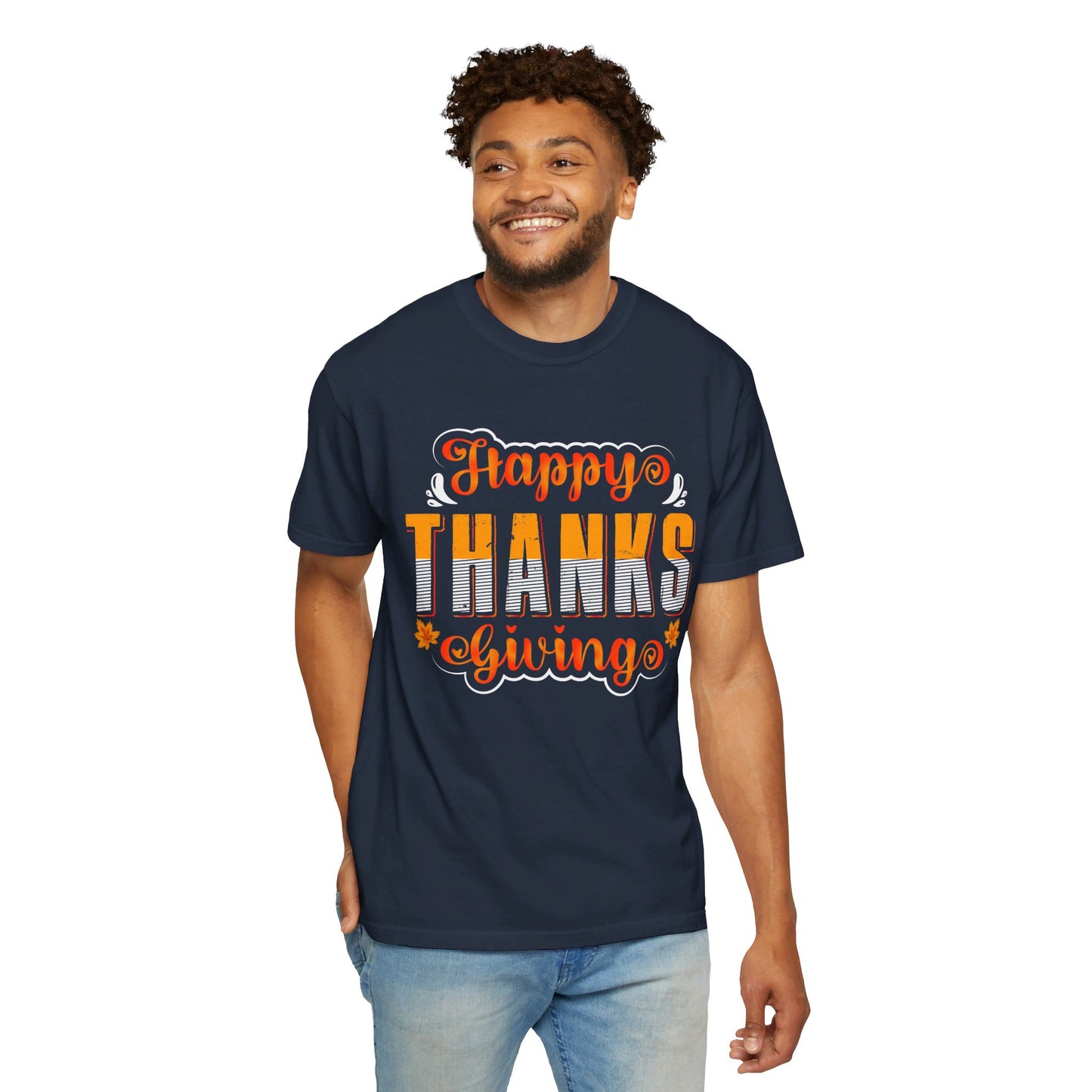 Happy Thanksgiving | Unisex Garment-Dyed T-shirt